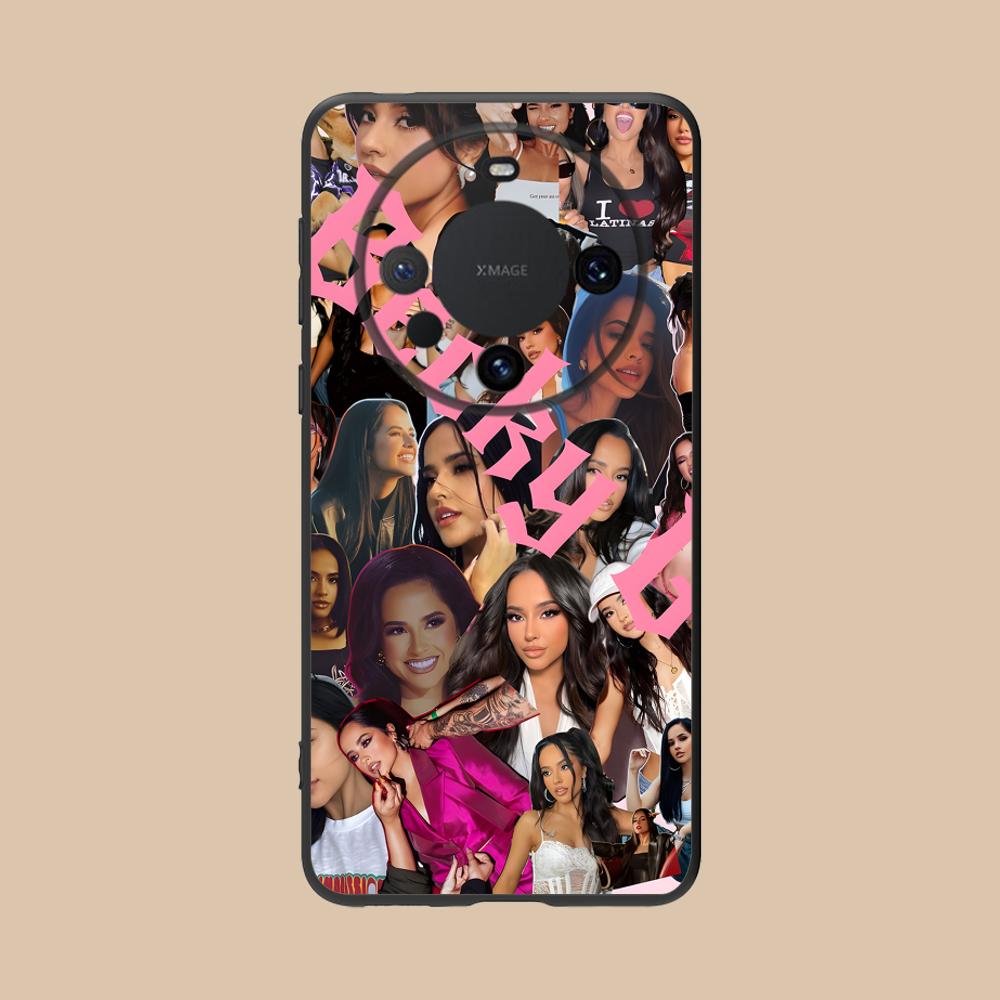 Модный матовый чехол из ТПУ Becky G для мобильного телефона Huawei Mate 60 50 40 30 20 10 Pro Plus Lite E 5G, цветной печатный чехол
