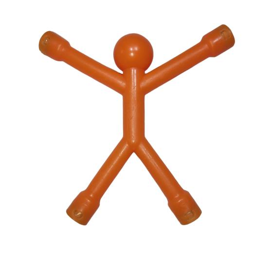 Магнитная игрушка «Человек», красочный гуманоидный магнит на холодильник, гибкая игрушка-фиджет для дома, офиса, путешествий, детей и взрослых, игрушка для снятия стресса, рождественский подарок