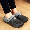Fashion New Men Slippers Winter Plush Warm Furry Slipper Couples Shoes Indoor Home Cotton Shoes Casual Fluffy Slides Women's Slippers