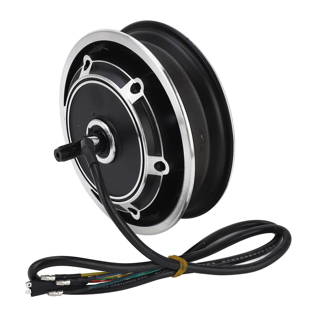 Мотор-ступица электрического скутера 48 В 100 Вт, бесщеточный дисковый тормоз для электрического велосипеда, мотор-ступица для 10-дюймового внешнего колеса