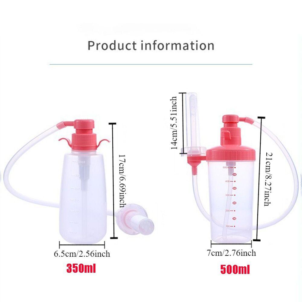 350/500ml Bidet Spray Bottle Portable Female Washer Irrigator Bathroom