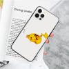 JP34 Pikachu Black Soft Case for Xiaomi Poco X6 X4 M5 M6 F5 F6 C65 C55 C50 C51 C40 Pro Redmi 14C A3X 13C 12C 11T 10A 9C Note 7 6 8A Plus