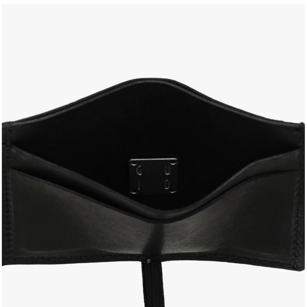 Guidi Kangaroo Leather Strap Wallet Wt07 Blkt