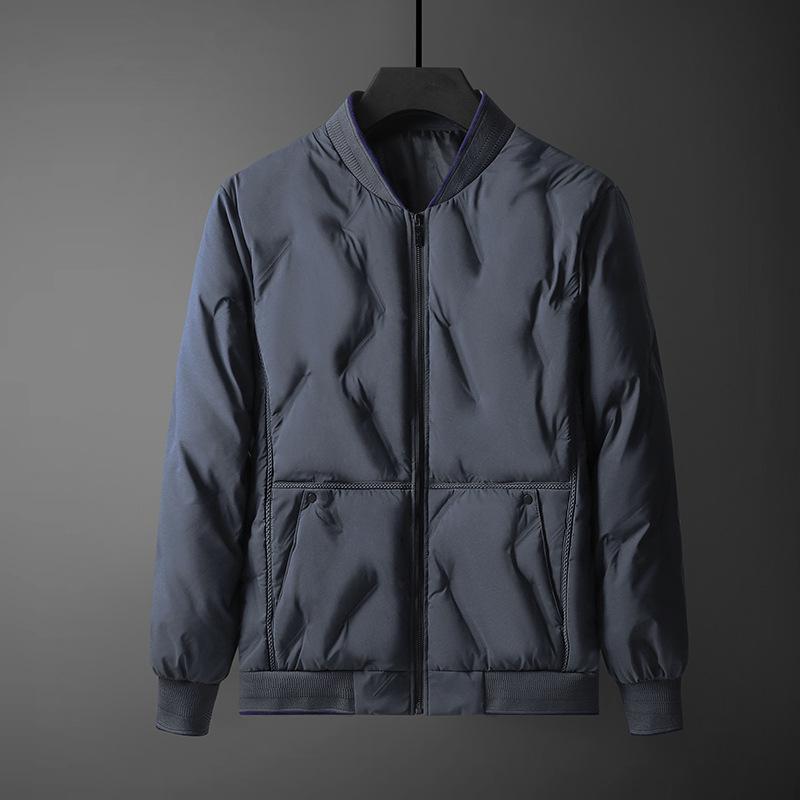 Хлопковая одежда Мужская Новая Зимняя Свободная Хлопковая Куртка с Воротником Бейсбол Утепленная Парная Хлопковая Куртка