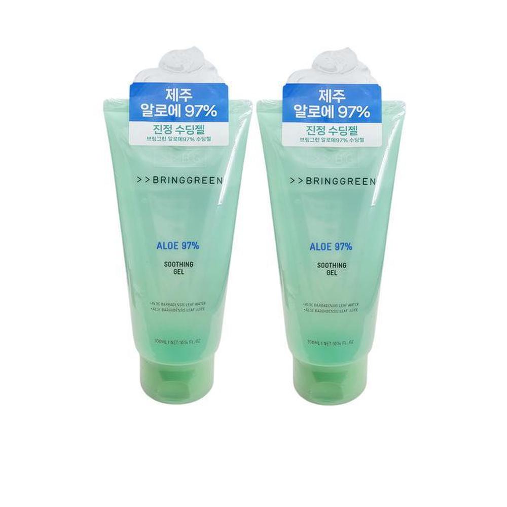 1+1 Bring Green Aloe 97% успокаивающий гель 300 мл