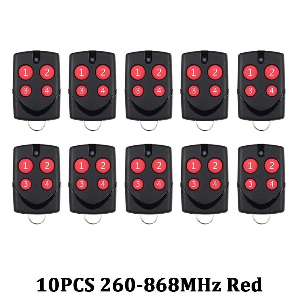 10-1 шт. Пульт дистанционного управления для ворот гаража 260 МГц - 868 МГц Плавающий и фиксированный код 433 МГц Передатчик Открыватель Команда Копировщик