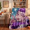 rumi Custom Flannel Blankets Soft Warm Cozy Throws for Home Decor Holiday Gifts