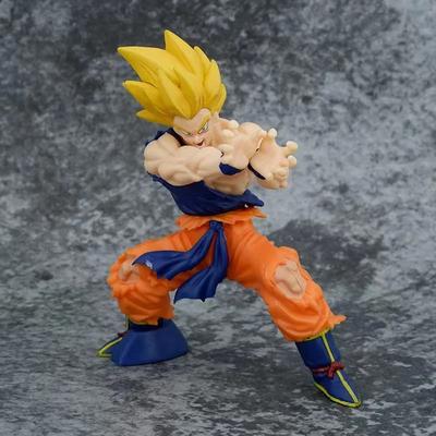16 см Фигурка Dragon Ball Камехамеха Сон Гоку Супер Сайян Какаротто Фигурки Действия Модель Куклы Игрушки Подарки для Детей Z ПВХ для Круглого Сенсорного Сжатия