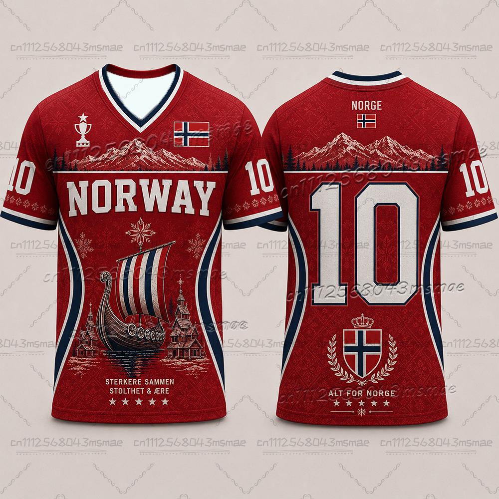 26 Summer Men's T-shirt Norwegian Culture T-shirt and Women's Shirt