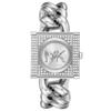 MK Chain Lock Three-Hand Stainless Steel Watch