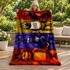 Five nights at freddy blanket Flannel Blanket Soft Cozy Plush Throw for Sofa Bed Lightweight Home Decoration Gifts for Christmas various holidays
