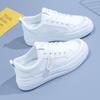 Little White Shoes Women's 2025 Summer New Breathable Mesh Thin Women's Shoes Versatile Student Flat-bottomed Sports and Leisure Net Shoes