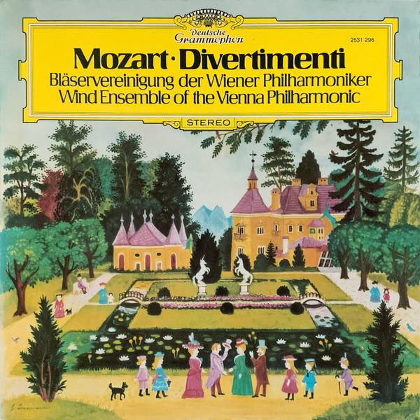 LP Запись ВОЛЬФГАНГ АМАДЕЙ МОЦАРТ - ДУХОВЫЕ - Дивертисменты 2531296 Deutsche Grammo 1980 Германия Классика Б/У
