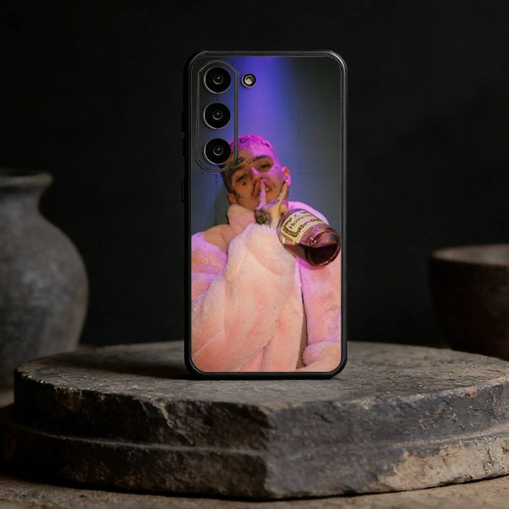 Чехол для телефона Lil Peep Star Shopping для Samsung Galaxy A13, 21s, 22, 31, 32, 52, 53, 71, 72, 73, Мягкий черный чехол