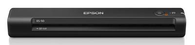 В Epson Scanner [Прогресс кампании] ES-50 (Мобильный/A4/совместимый с USB/черный)