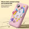 Baby Phone Toys Smart Phone Camera Toys Cartoon Musical Mini  Cellphone Learning Toy Silicone Cover Toy Kids Digital Camera Gift