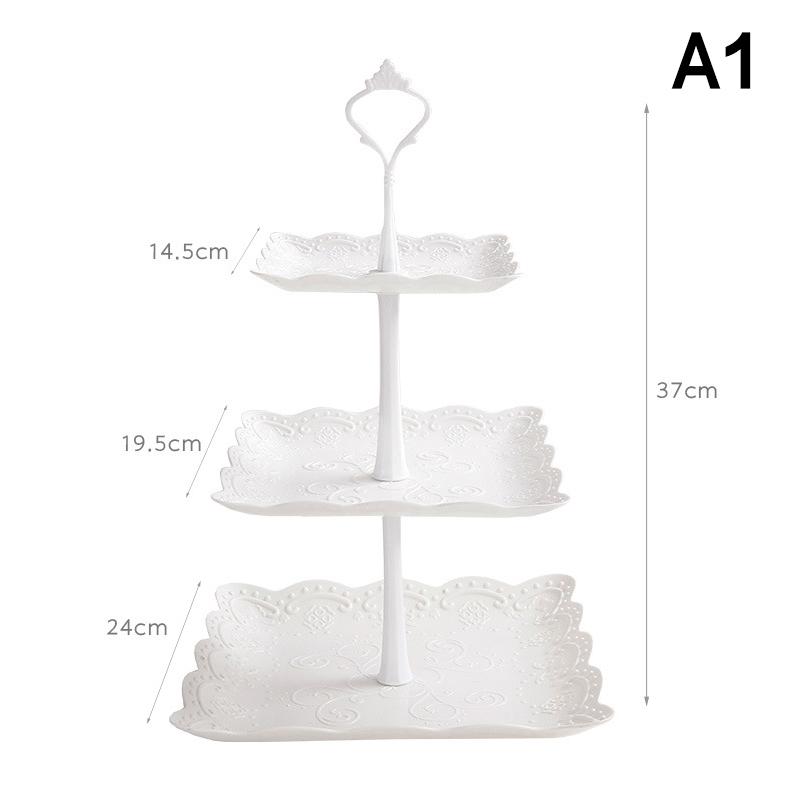2/3-ярусная подставка для кексов, сервировочная подставка, десертная башня, поднос для фруктов, для чаепития, детского праздника, свадьбы, рождественской вечеринки