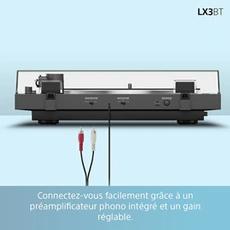 Sony PS-LX3BT turntable Bluetooth automatic Black