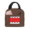 Милая Мультяшная Сумка-Ланчбокс с Утеплителем Domo Kun для Женщин Детей Портативные Контейнеры для Еды Термосумка Ланчбокс Сумка-Тоут