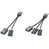 Type C Hub USB HUB 3 in 1 USB Expander 2024 USB Splitter