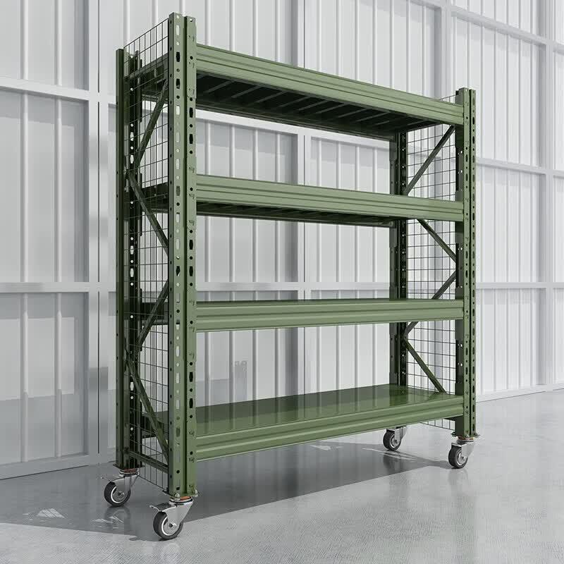 Yishunda Heavy-Duty Mobile Storage Shelf