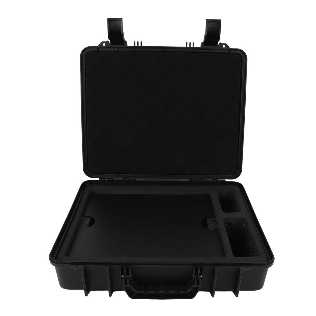 Satellite Hard Carrying Case Precise Cut Foam Satellite Dish Pipe Adapter Power Supply Cables