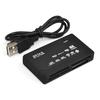 В наличии USB Многофункциональный Шестипортовый Кардридер для Мобильного Телефона и Камеры Высокоскоростной с Защитой Паролем