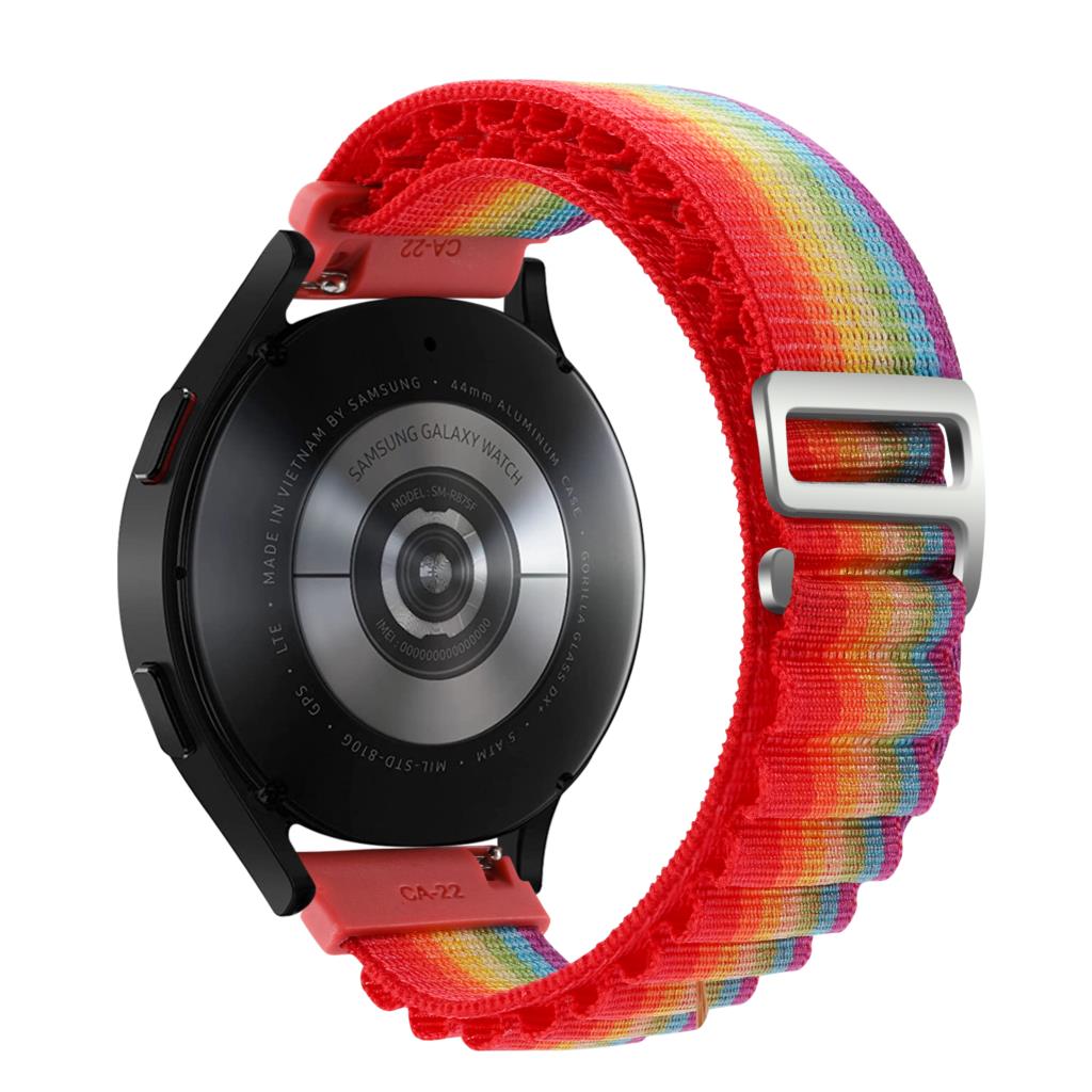 20 мм 22 мм ремешок для Samsung Galaxy watch 7/6/4/5/Pro/classic/3/active 2/Gear S3 Альпийский петлевой браслет ремешок HUAWEI GT 2 4 3 Ремешок