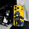 Чехол для телефона S-Shizuku M-Murasaki Для IPhone 17 Air 16 E Pro Max 15 14 13 Mini 12 Pro 11 Max Plus Черный Мягкий Чехол