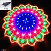 Sunflower Star Peacock Heart Shape Led String Lights For Home And Outdoor Festivities