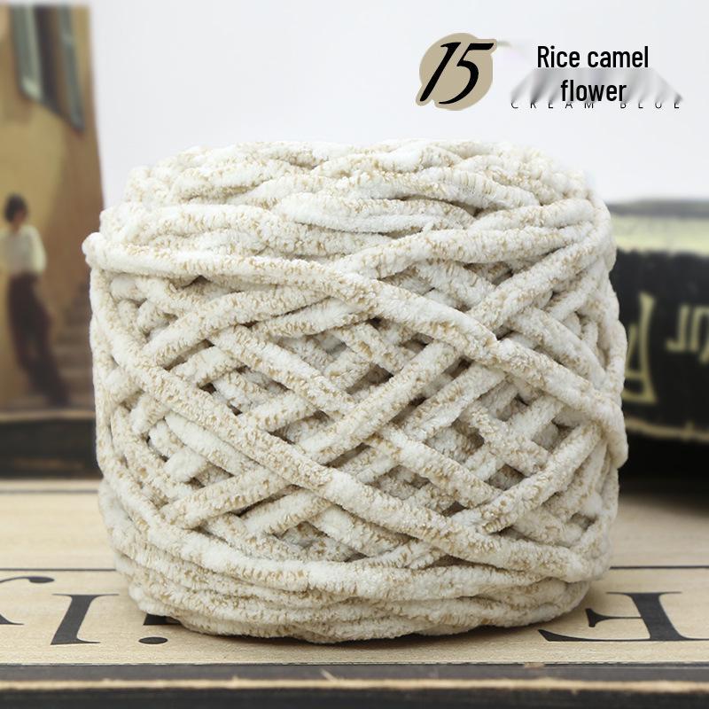 Толстая пряжа Ice Wool для вязания одеял, тапочек, шейных платков и шарфов