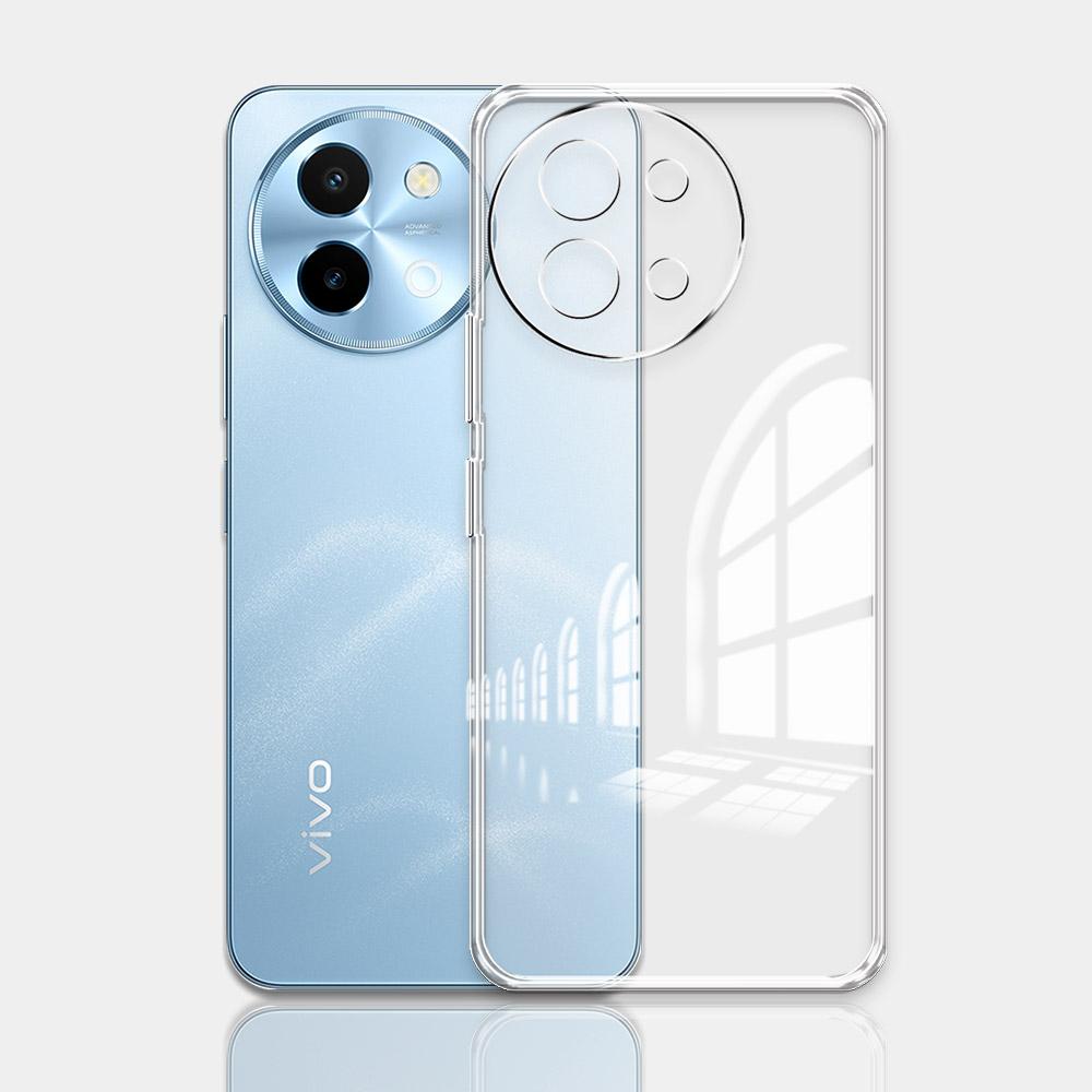 For Vivo Y38 5G Case Clear Silicone Soft Phone Case For Vivo Y18 /Vivo Y18E Clear Protect Coque on VivoY38 Y 18 Y18E New Fundas