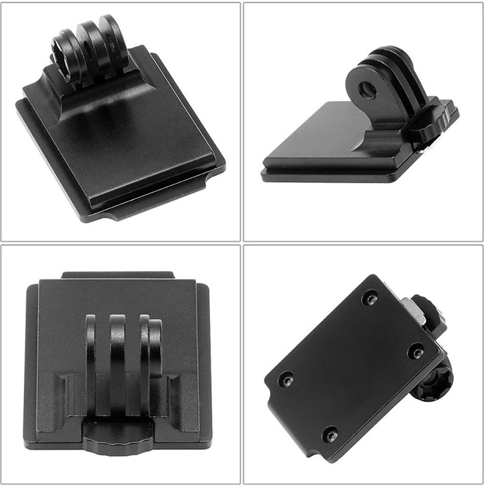 Aluminum Alloy Helmet Fixed Mount Base Holder Adapter For Gopro Hero 10 9 8 7 6