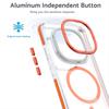 KEYSION Transparent Magnetic Case for MagSafe for Redmi Note 14 Pro+ 5G Clear Shockproof Phone Cover for Redmi Note 14 Pro 4G