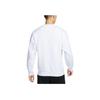 Nike Pattern Embroidered Crew Neck Long Sleeve Sweatshirt Men Sweatshirt White FZ7521-100
