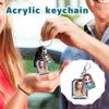 Акриловый брелок для девочек, новая подвеска для сумки, аксессуары, ювелирные изделия