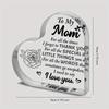 1pc Mom Birthday Gifts For Mom I Love You Mom Mothers Day Gifts