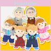 Cute Unicorn Family Hand Puppet Plush Doll Toy For Imaginative Play And Storytelling