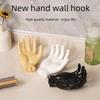 Punch-Free Traceless Wall Hook: Hand-Shaped Storage for Keys and Bathroom Essentials