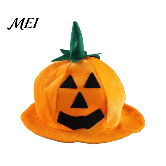 School Art Show Headgear Halloween Pumpkin Hat for Kids Adults, Funny Plush Comfortable Breathable Festival Witch Party Costume, Cosplay, Stage