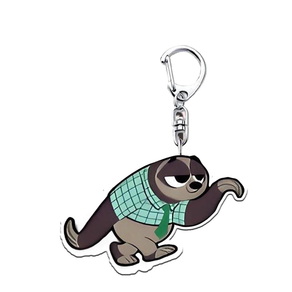 Набор из 1 аниме акрилового брелока двухсторонней подвески