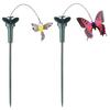 1pcs Solar Garden Butterfly Solar Flying Butterflies Garden Dancing Fluttering Butterfly Hummingbird Garden Yard Home Decor