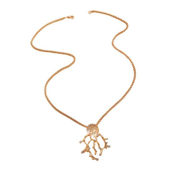 Серьги-подвески и колье из искусственного красного коралла, ювелирный набор из текстурированного сплава с красной эмалью и цирконами, уникальный дизайн в морском стиле, подарок для женщин