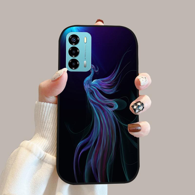 Для ZTE Blade V40 Vita Модный Чехол 8045 Мягкая Силиконовая Задняя Крышка Для ZTE Blade A72 Чехол A 72 4G Телефон Защитный Fundas Para