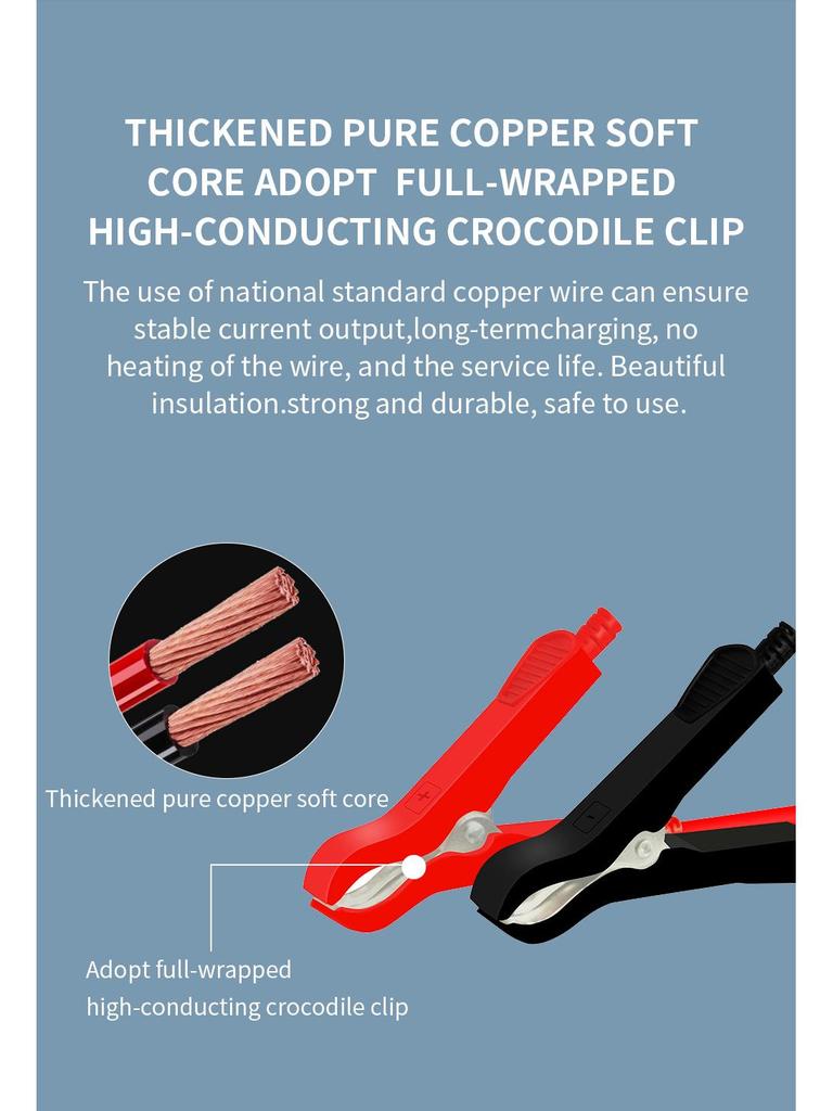 Трансграничное 12V6A Интеллектуальное Импульсное Зарядное Устройство и Ремонт для Свинцово-Кислотных Аккумуляторов Автомобилей/Мотоциклов