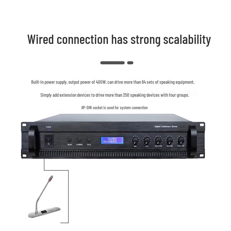 Цифровая array-система для конференций Runpu RP-YSZ2023P, основной контроллер (Китайская версия)
