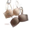Light front buckle, beautiful back, four-corner cup underwear, women's seamless small breasts gather, close the secondary breasts, support the bra