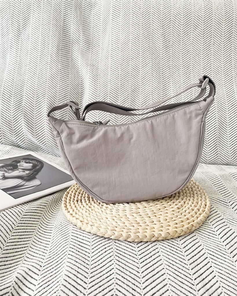 U-Style 2025 Женская модная нейлоновая сумка-пельмень кроссбоди - Легкая, универсальная, маленькая наплечная сумка