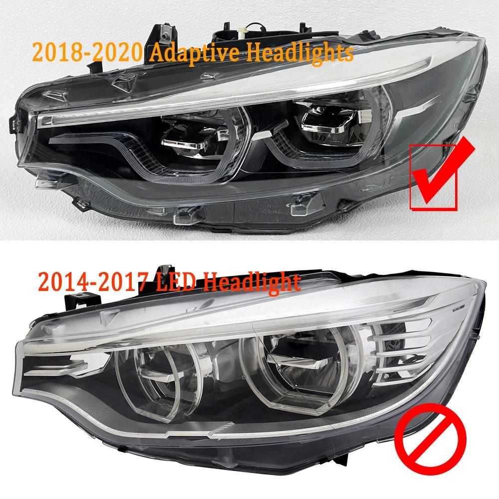 For 2018-2020 BMW M3 M4 F80 F32 F36 F33 F82 Adaptive Led Headlight CSL Blue Red Yellow Angel Eyes DRL 63117493229 63117493230
