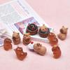 Luminous Three-Dimensional Resin Clog Buttons & Hair Clip Decorations with Cream Glue